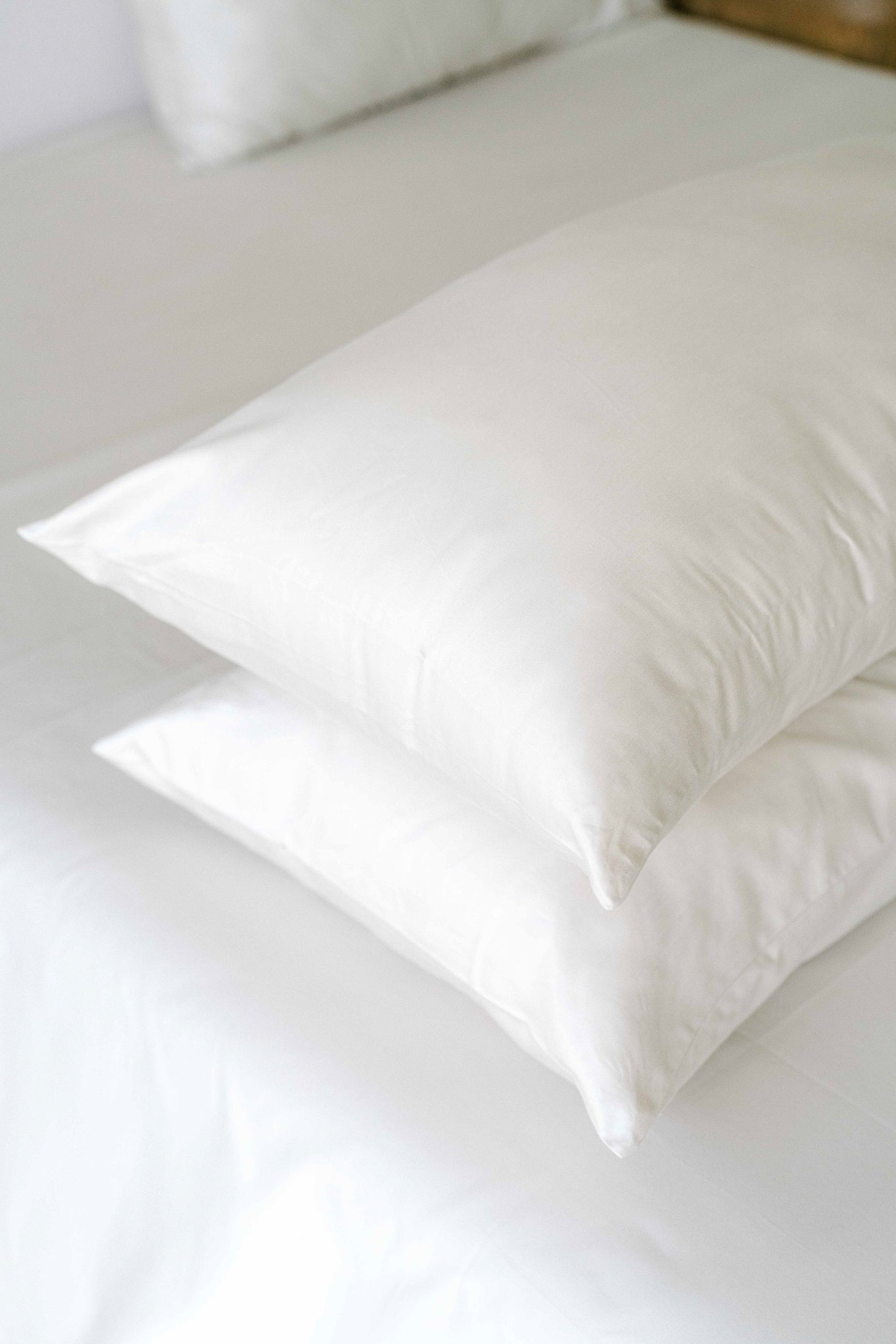 Assorted Pillows in Different Sizes and Firmness