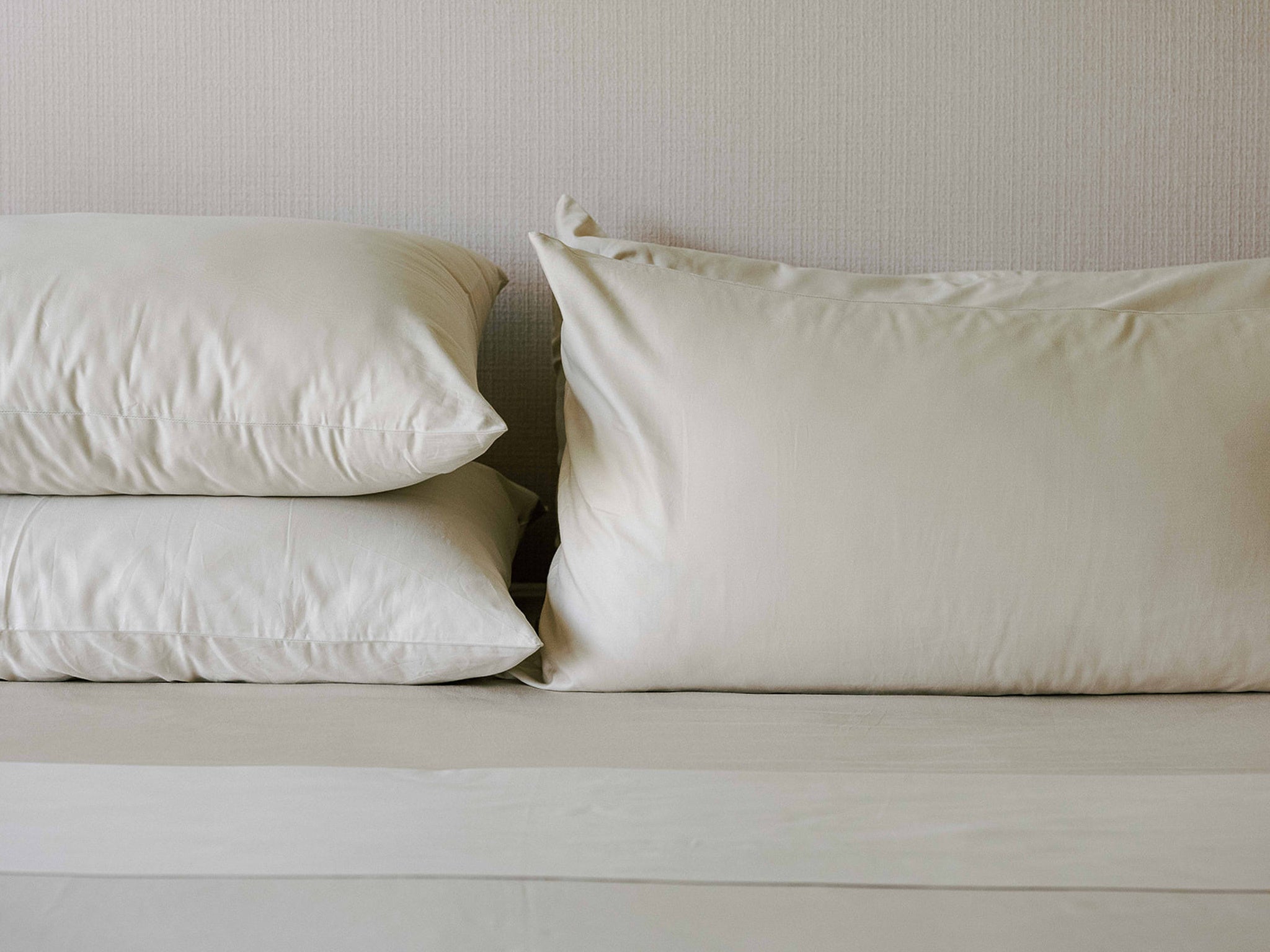 Assorted Pillows in Different Sizes and Firmness