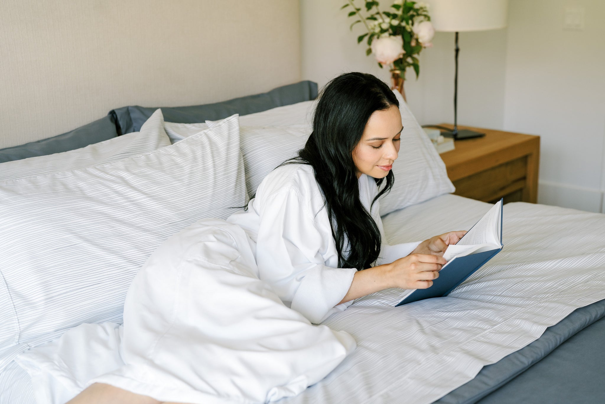 Person enjoying a good book